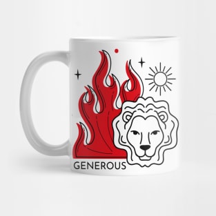 LEO - zodiac designs for t-shirts Mug